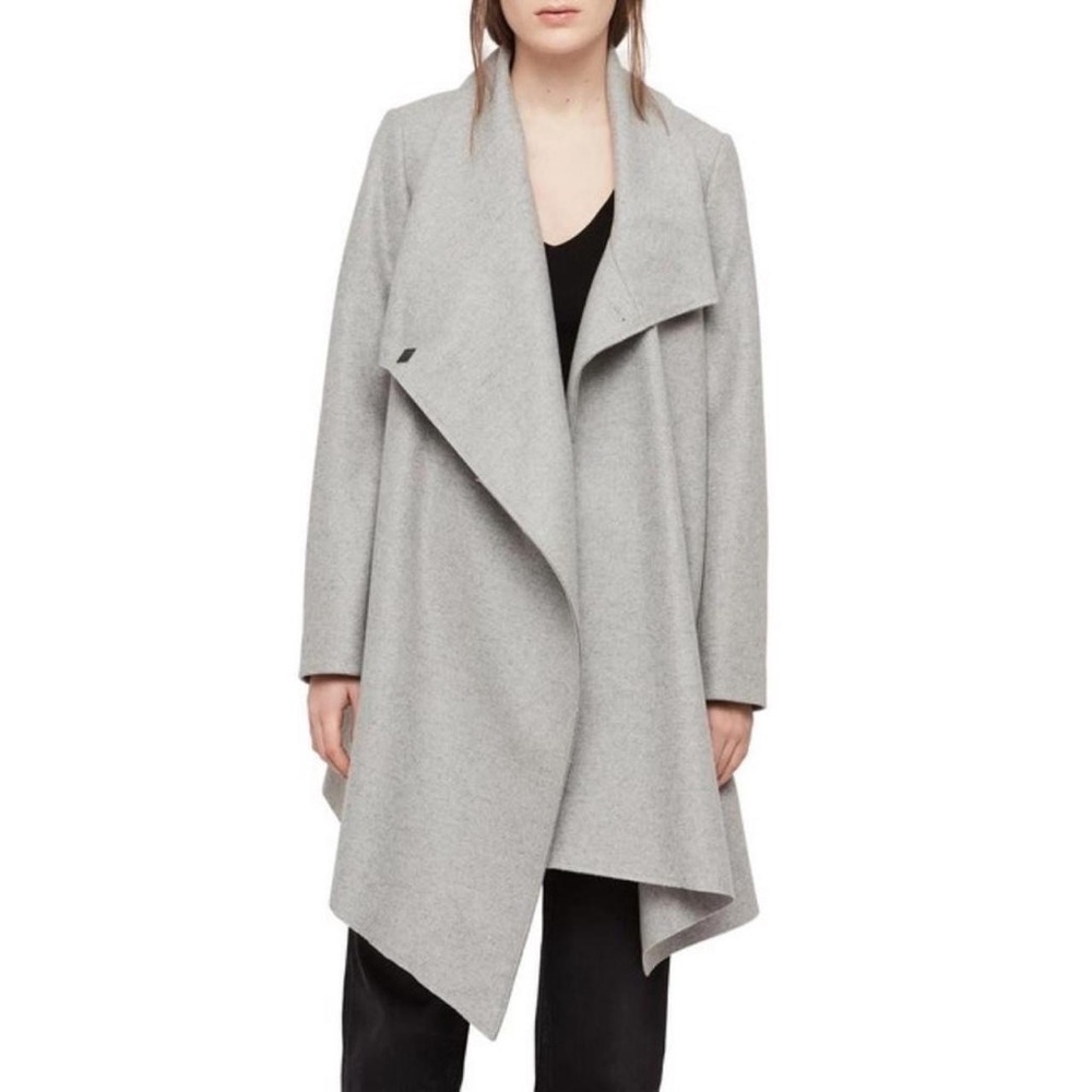 ALLSAINTS Grey City Monument Coat